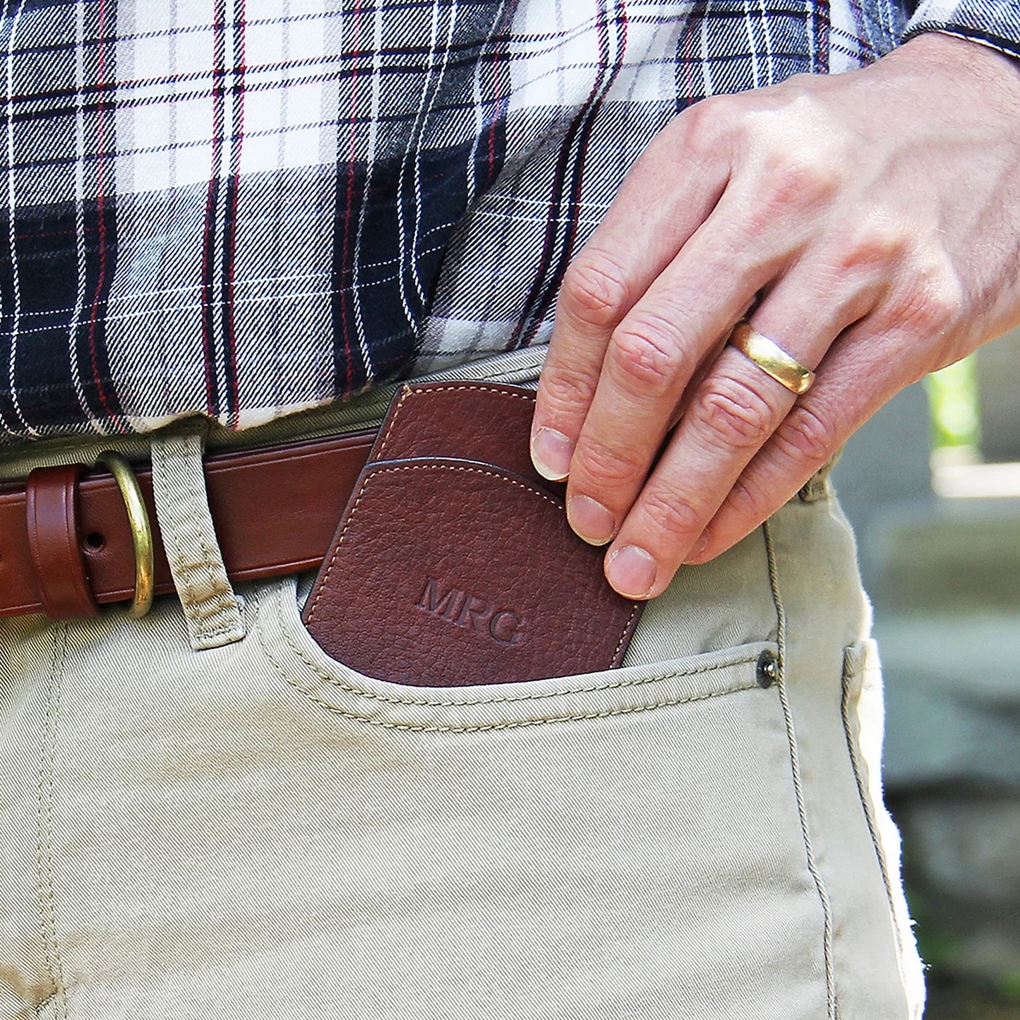 Orvis Affordable - Leather Front Pocket Wallet