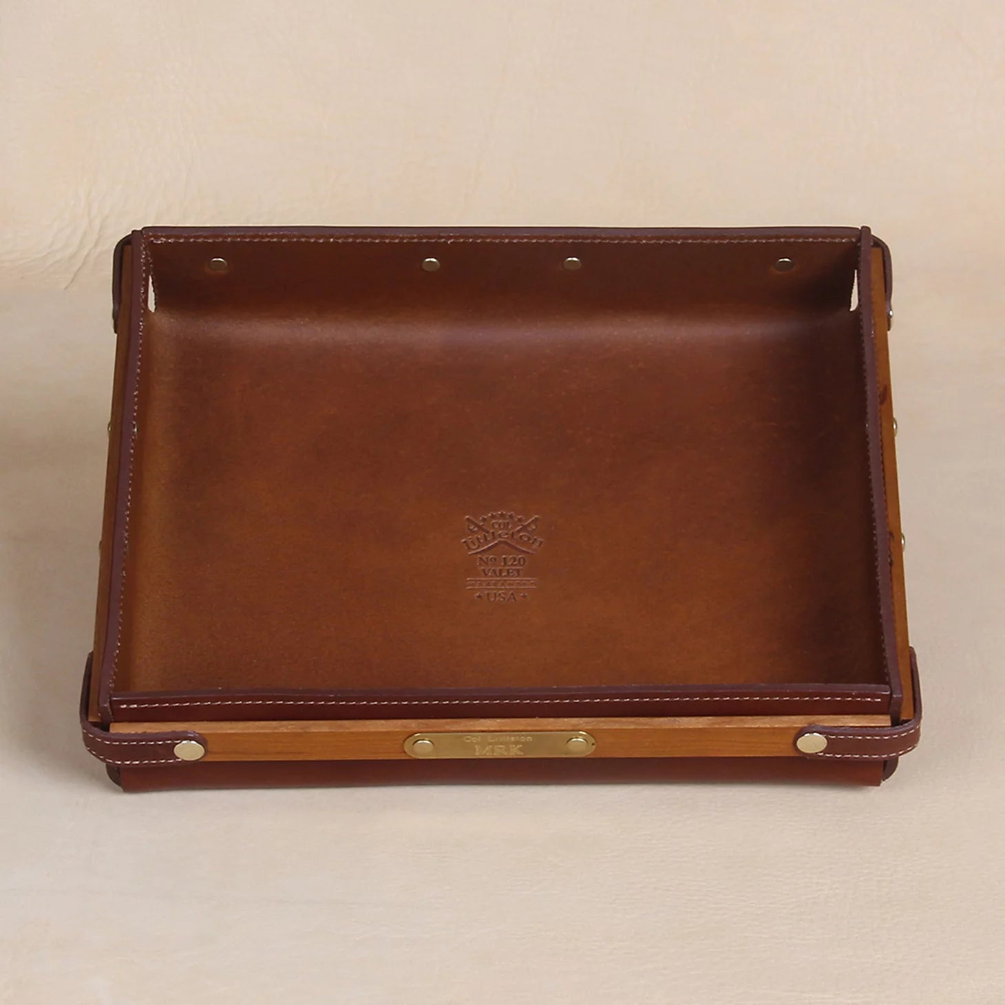 Orvis Budget Friendly - No. 120 Leather Valet Tray