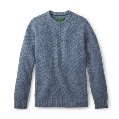Orvis Affordable - Moss Stitch Crewneck Sweater