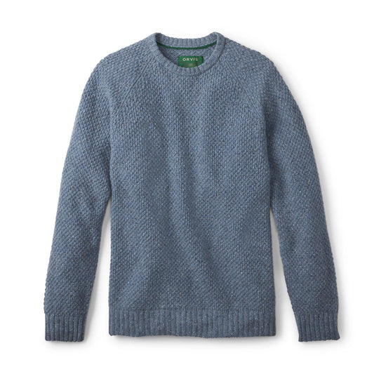 Orvis Affordable - Moss Stitch Crewneck Sweater
