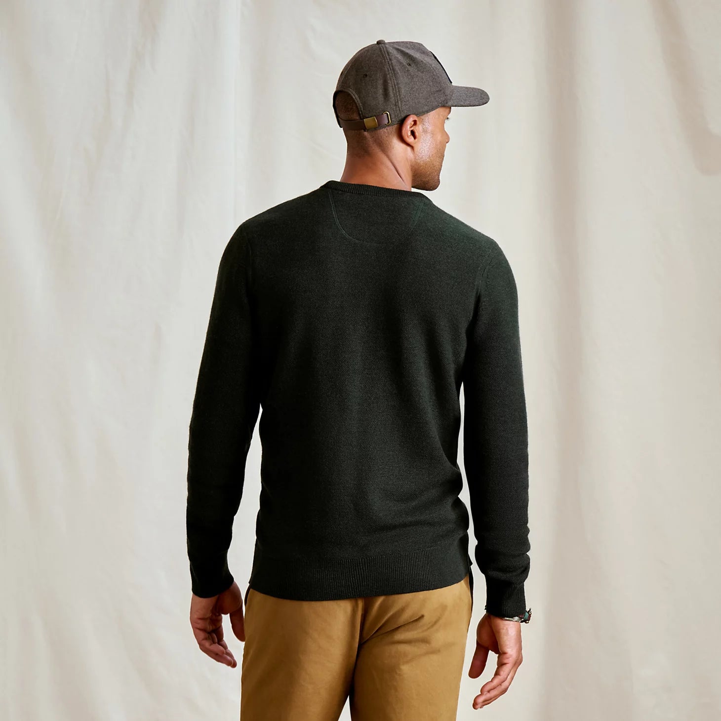Orvis Budget Friendly - Merino Piqué Crewneck Sweater