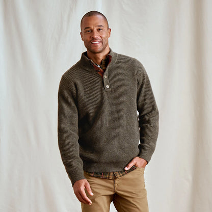 Orvis Great Deal - Quail Creek Button Mockneck Pullover