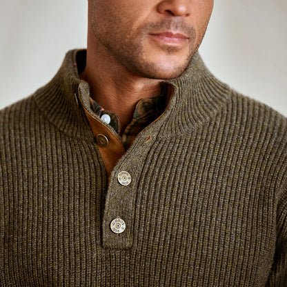 Orvis Great Deal - Quail Creek Button Mockneck Pullover