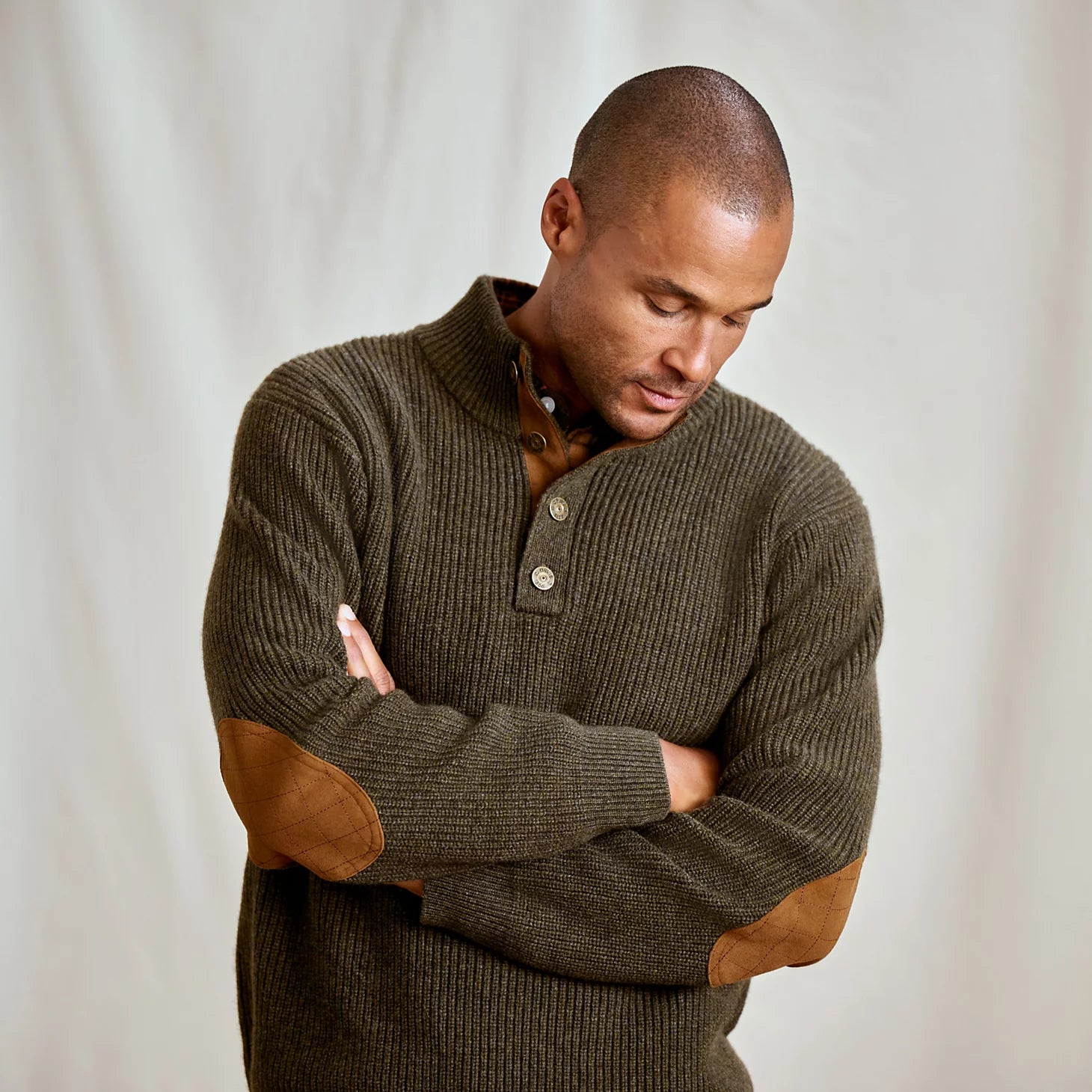 Orvis Great Deal - Quail Creek Button Mockneck Pullover