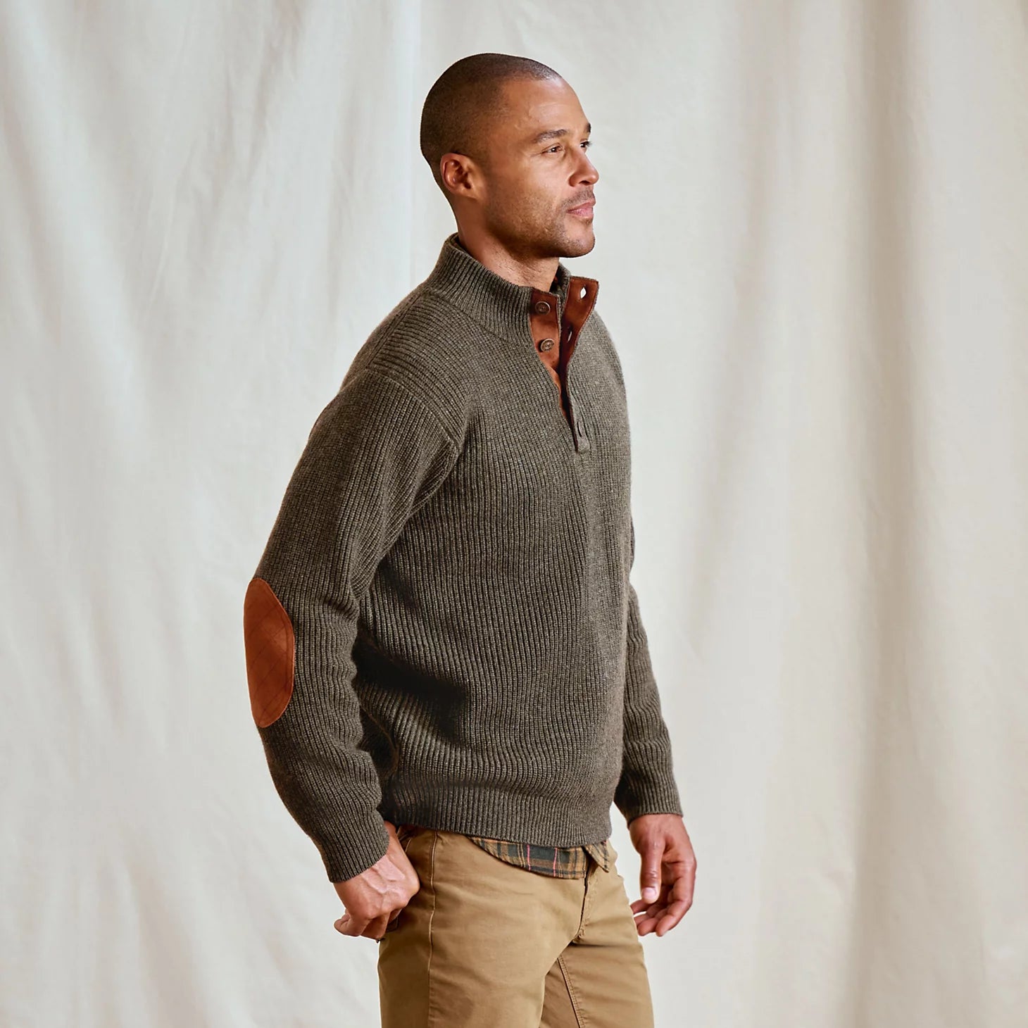 Orvis Great Deal - Quail Creek Button Mockneck Pullover