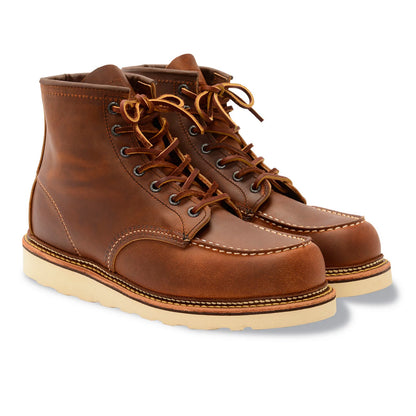 Orvis Customer Favorite -Red Wing 6" Classic Moc Copper Rough & Tough Boots