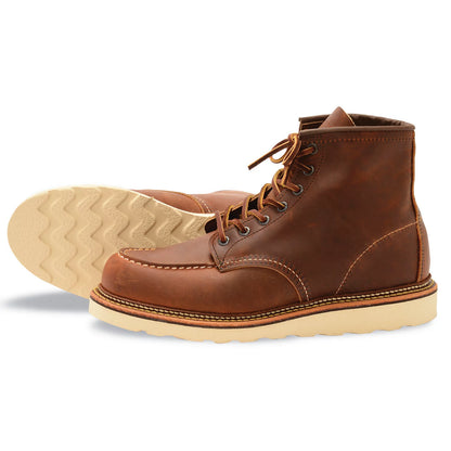 Orvis Customer Favorite -Red Wing 6" Classic Moc Copper Rough & Tough Boots