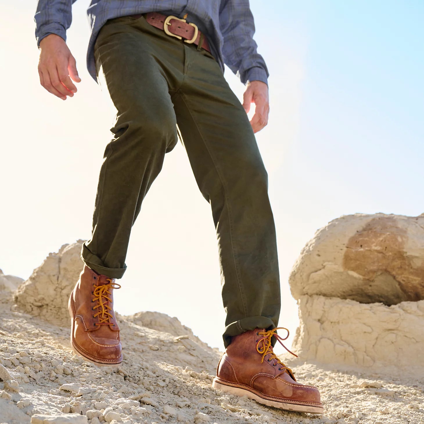 Orvis Customer Favorite -Red Wing 6" Classic Moc Copper Rough & Tough Boots