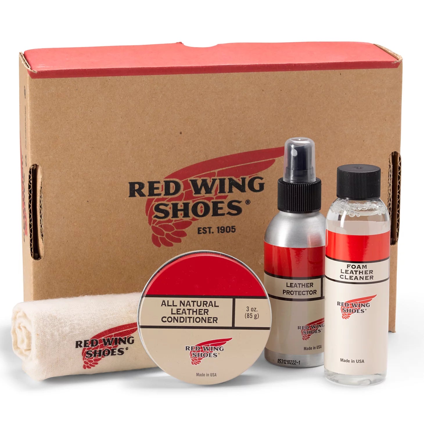Orvis Featured - Red Wing Oil-Tanned Leather Care Kit