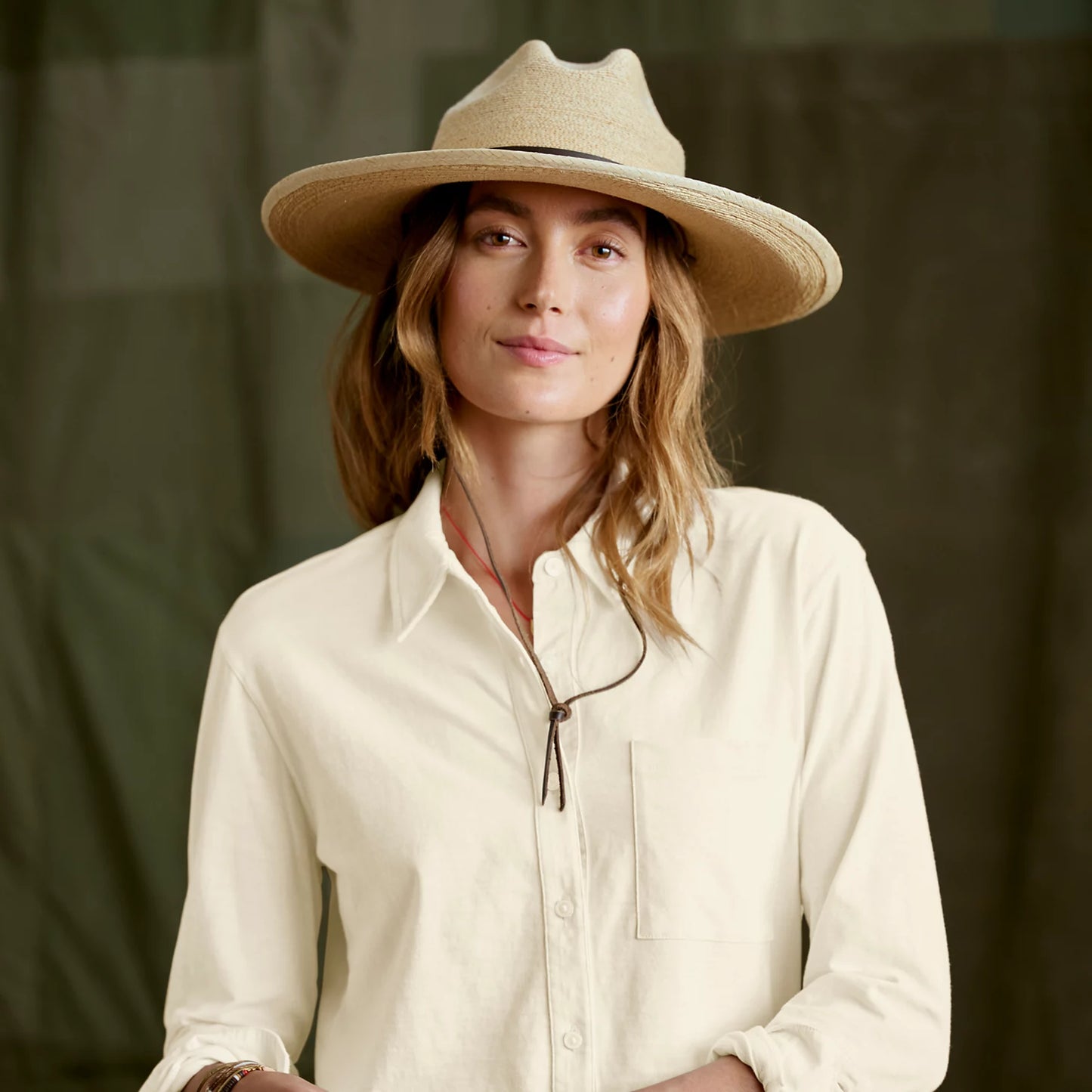 Orvis Budget Friendly - Women's Bromley Knit Button-Down Long-Sleeve Shirt