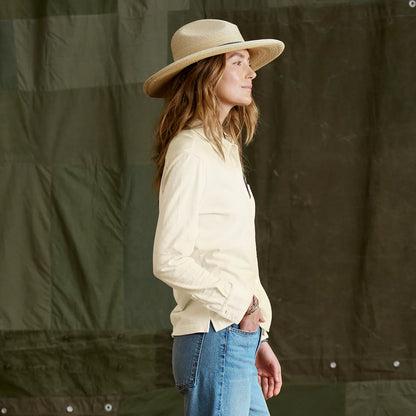Orvis Budget Friendly - Women's Bromley Knit Button-Down Long-Sleeve Shirt