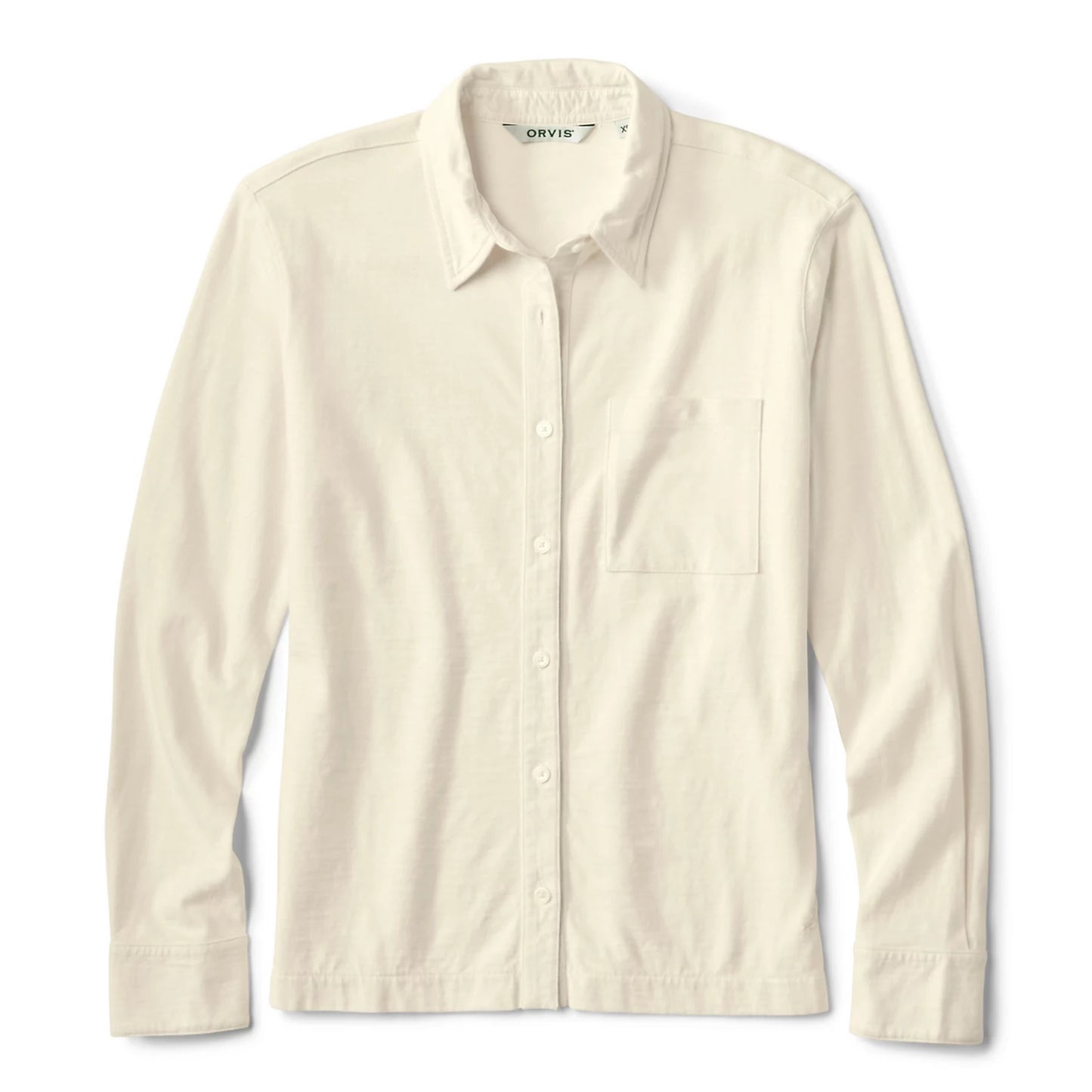 Orvis Budget Friendly - Women's Bromley Knit Button-Down Long-Sleeve Shirt