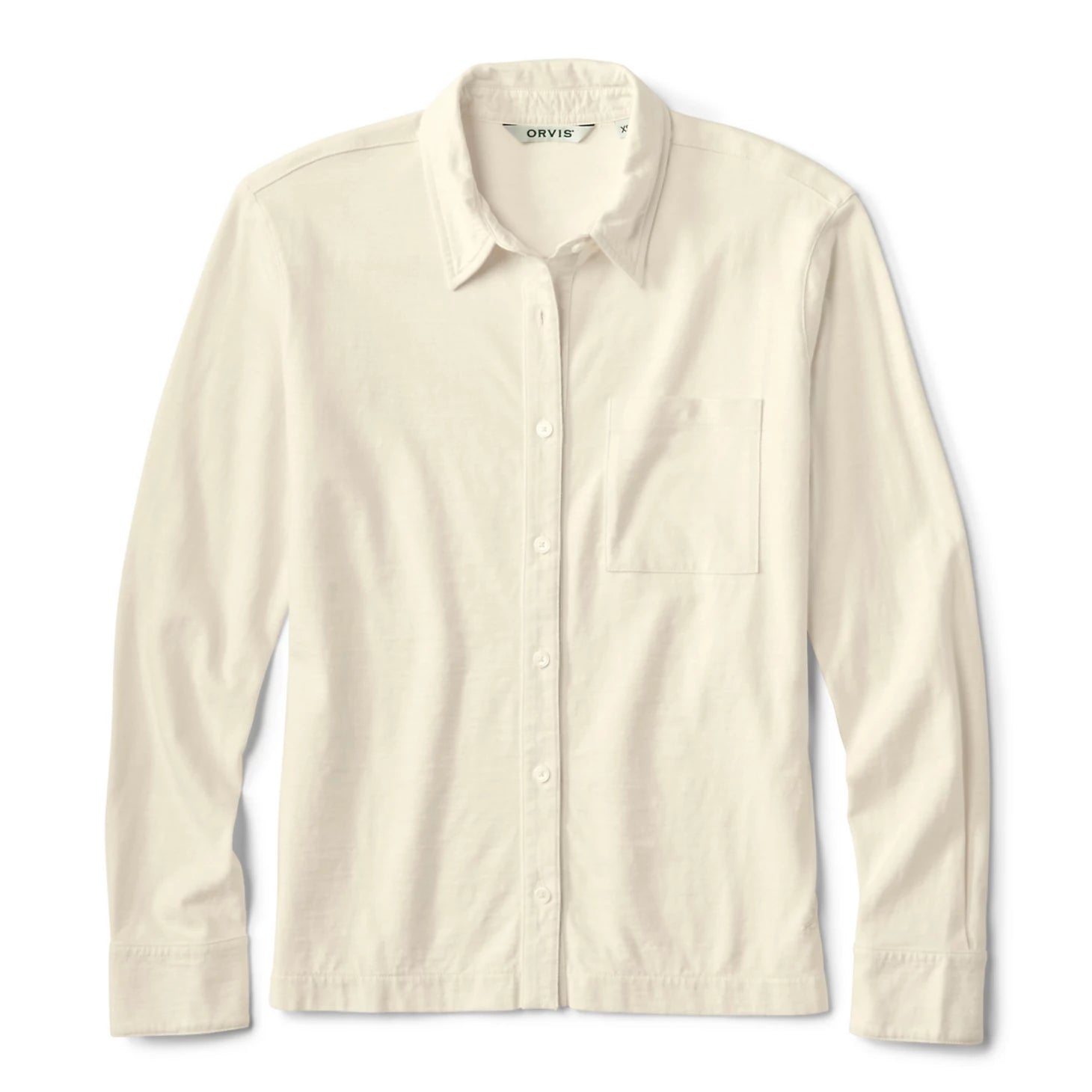 Orvis Budget Friendly - Women's Bromley Knit Button-Down Long-Sleeve Shirt