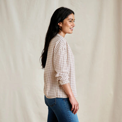 Orvis Great Deal - Women's Sunderland Brushed Twill Long-Sleeve Top