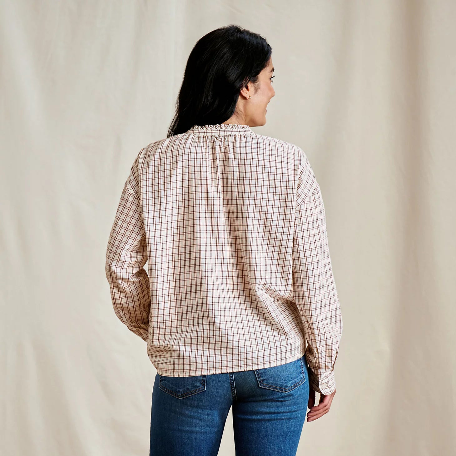 Orvis Great Deal - Women's Sunderland Brushed Twill Long-Sleeve Top