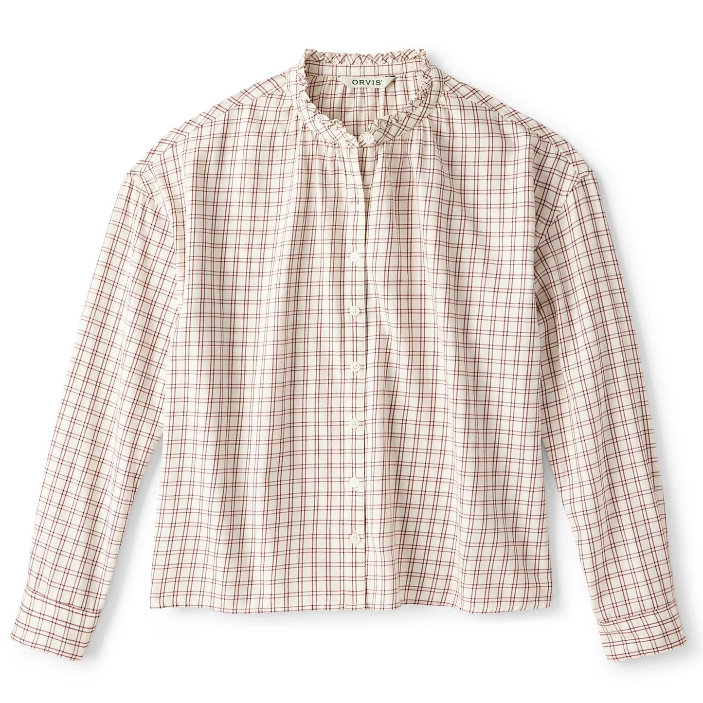 Orvis Great Deal - Women's Sunderland Brushed Twill Long-Sleeve Top