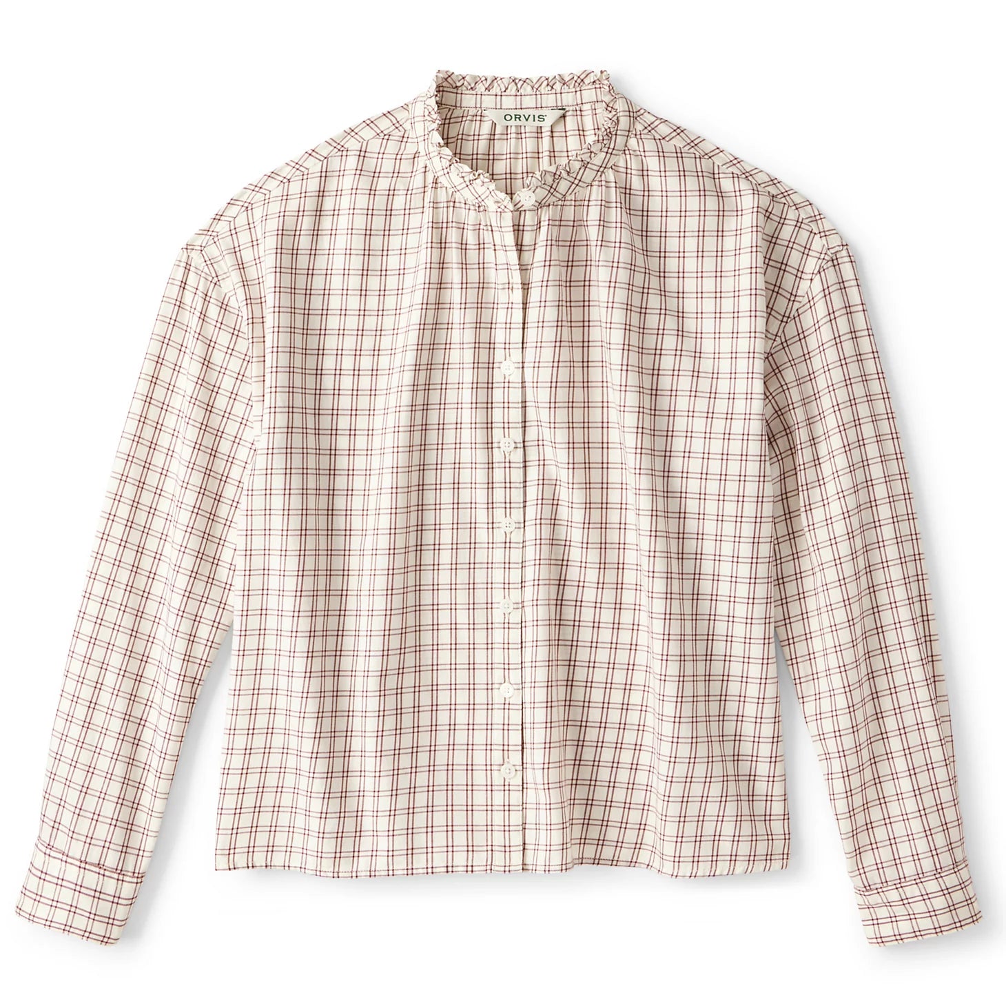 Orvis Great Deal - Women's Sunderland Brushed Twill Long-Sleeve Top
