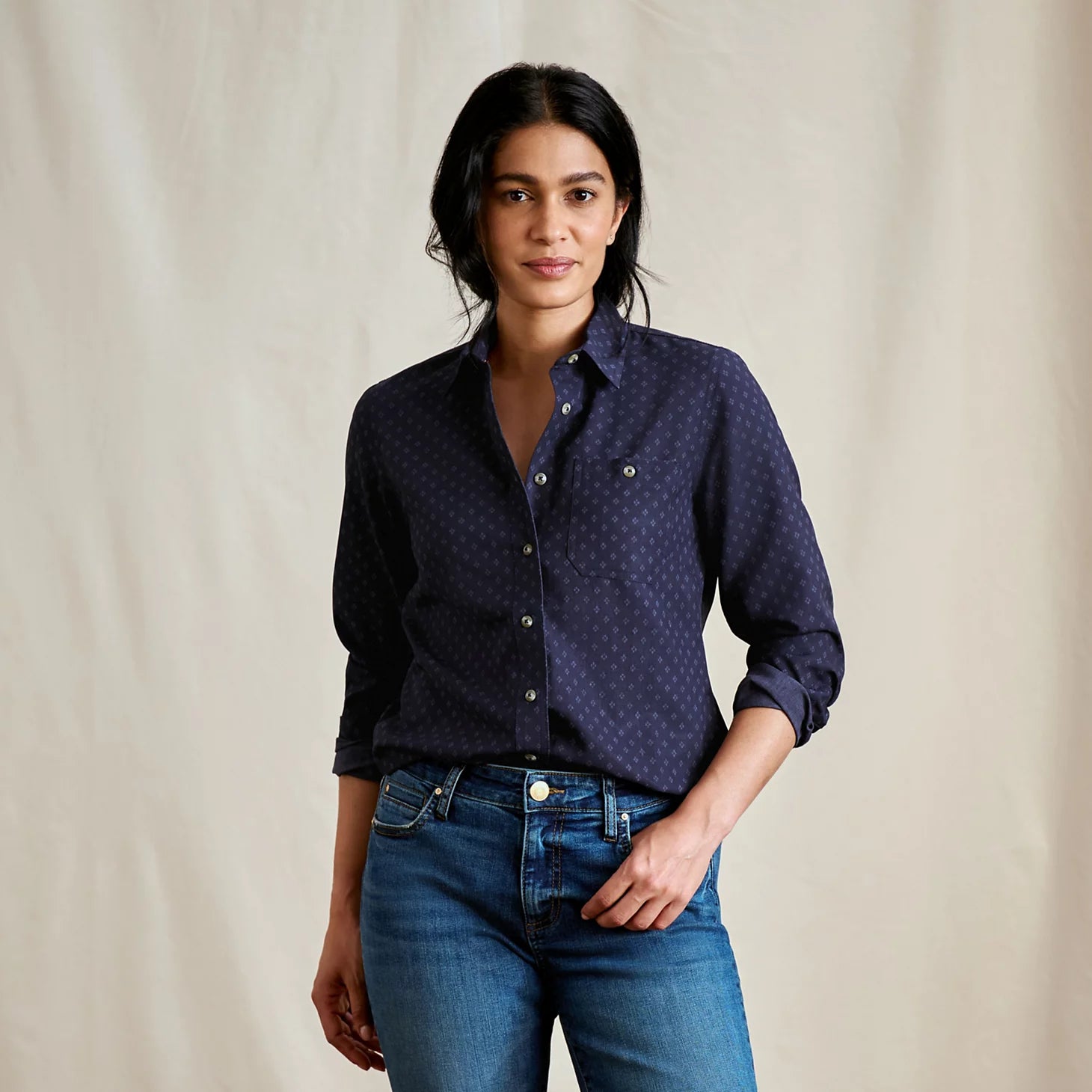 Orvis Special Offer - Women's Tech Chambray Long-Sleeve Work Shirt