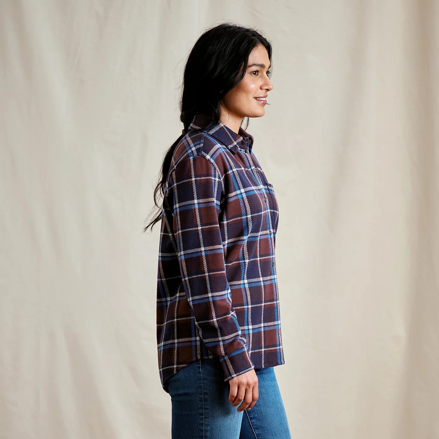 Orvis Popular Choice - Women's Snowy River Button-Down Long-Sleeve Shirt