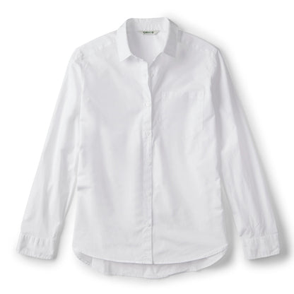 Orvis Limited Edition -Women's Heritage Poplin Garment-Dyed Long-Sleeve Shirt