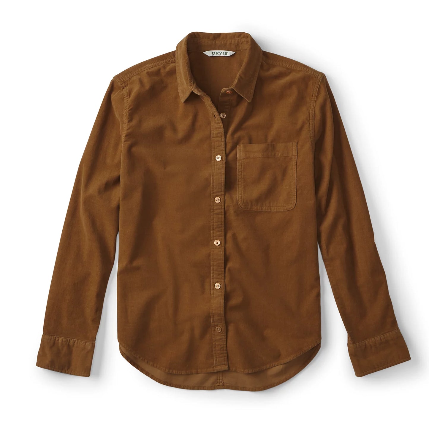 Orvis Affordable - Corduroy Button-Down Long-Sleeve Shirt