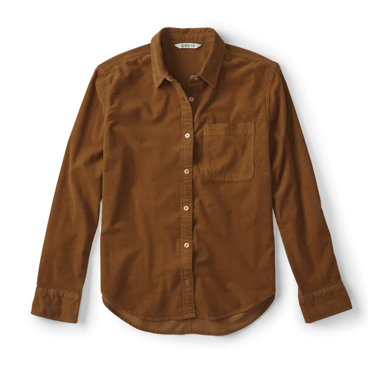 Orvis Affordable - Corduroy Button-Down Long-Sleeve Shirt