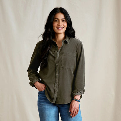 Orvis Affordable - Corduroy Button-Down Long-Sleeve Shirt