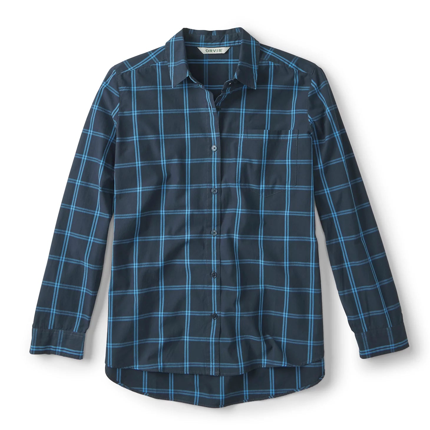 Orvis Great Deal - Women's Heritage Poplin Plaid Long-Sleeve Shirt