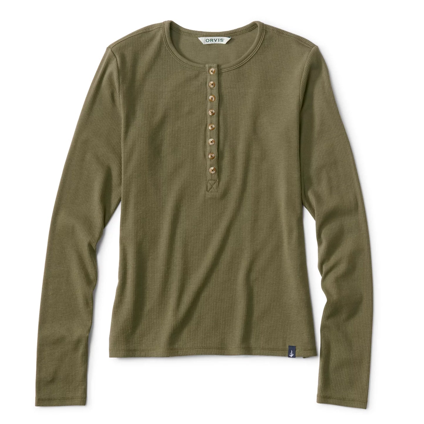 Orvis Special Offer - Ribbed Henley Long-Sleeve Tee