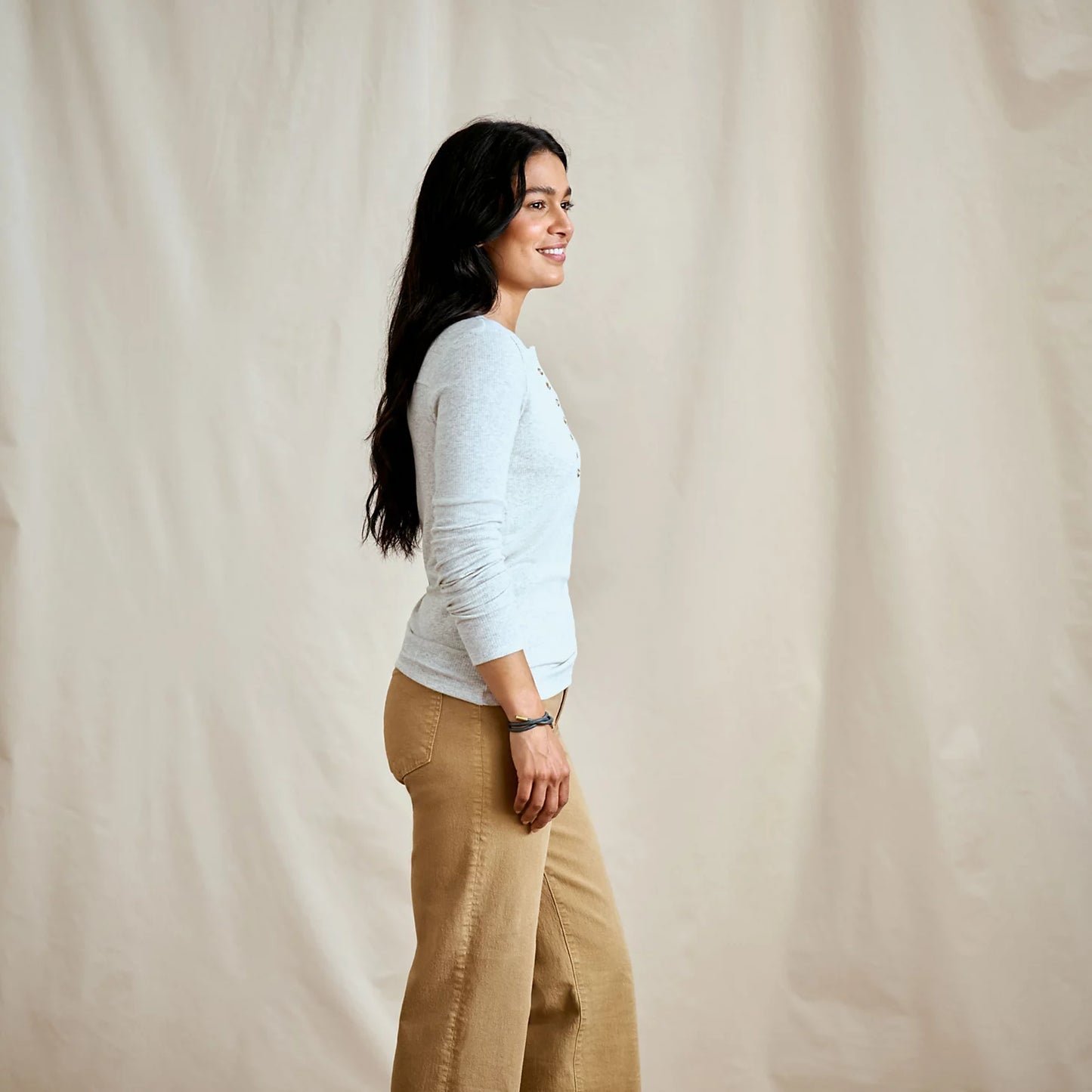 Orvis Special Offer - Ribbed Henley Long-Sleeve Tee