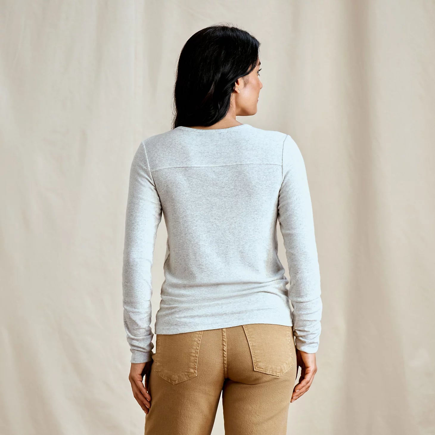 Orvis Special Offer - Ribbed Henley Long-Sleeve Tee