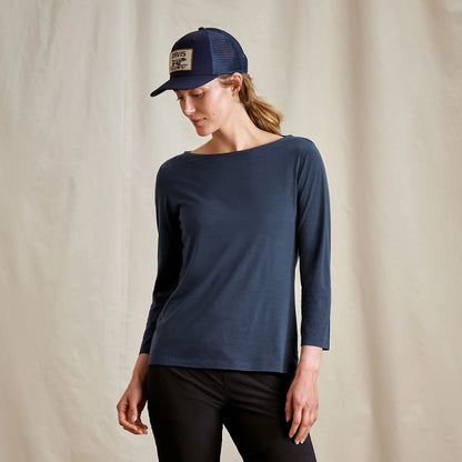 Orvis Customer Favorite -Outbound Merino 3/4-Sleeve Boatneck Tee