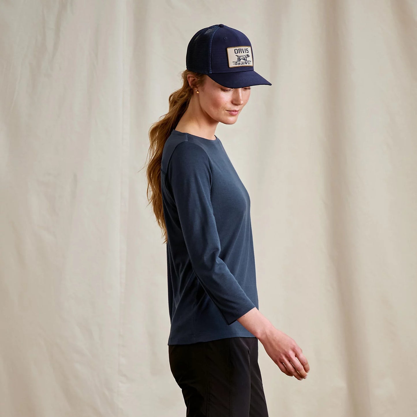 Orvis Customer Favorite -Outbound Merino 3/4-Sleeve Boatneck Tee