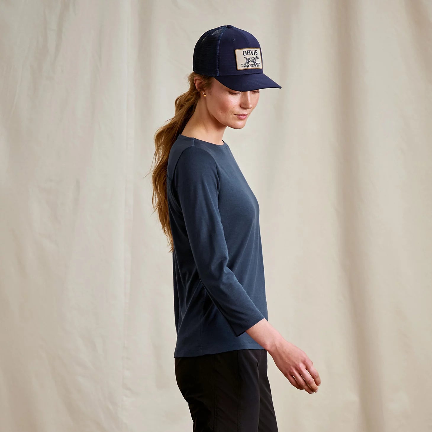 Orvis Customer Favorite -Outbound Merino 3/4-Sleeve Boatneck Tee