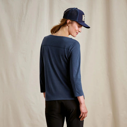 Orvis Customer Favorite -Outbound Merino 3/4-Sleeve Boatneck Tee