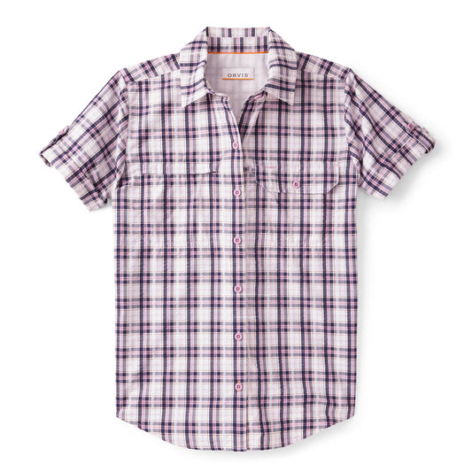 Orvis Limited Edition -Women's Open Air Caster Plaid Short-Sleeve Shirt
