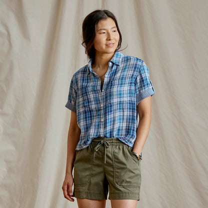 Orvis Great Deal - Plaid Gauze Short-Sleeve Camp Shirt