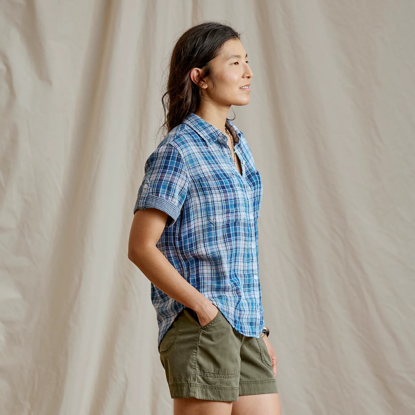 Orvis Great Deal - Plaid Gauze Short-Sleeve Camp Shirt