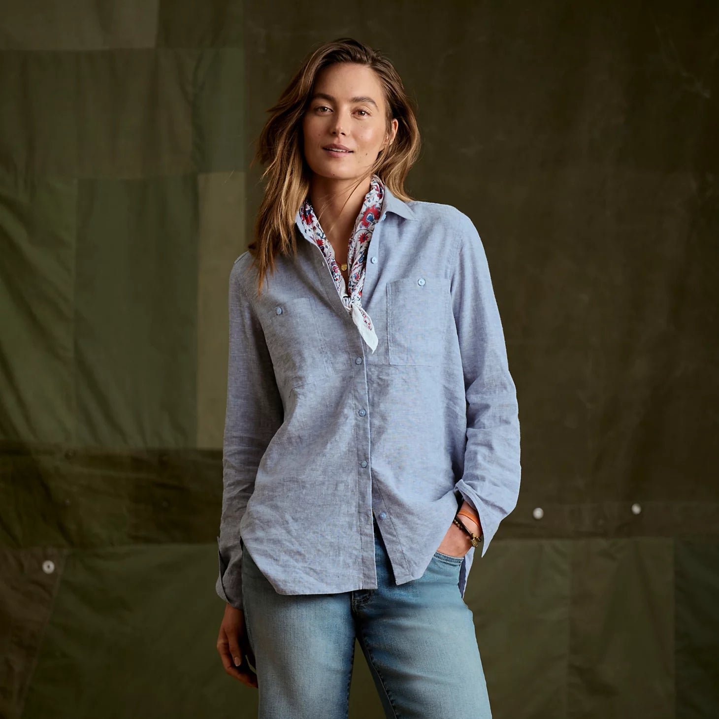 Orvis Limited Edition -Performance Linen Tunic