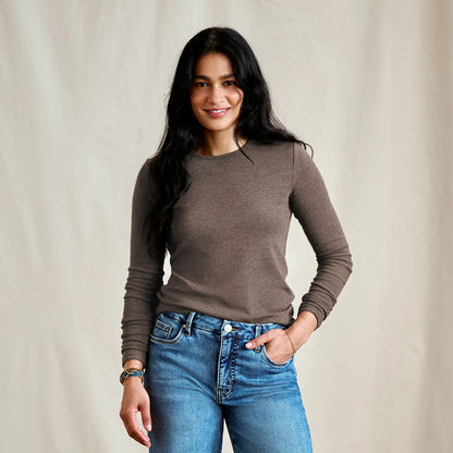 Orvis Featured - Ribbed Long-Sleeve Crew