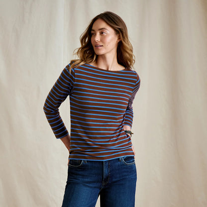Orvis Popular Choice - Perfect 3/4-Sleeve Boatneck Tee