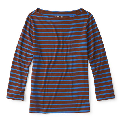 Orvis Popular Choice - Perfect 3/4-Sleeve Boatneck Tee