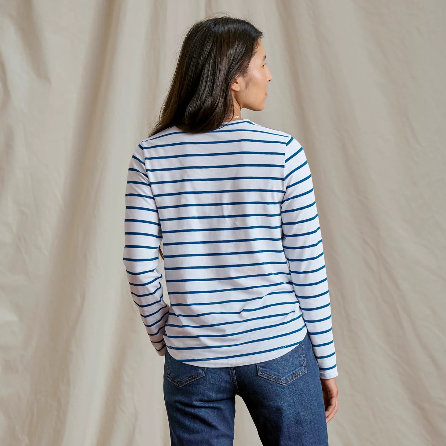 Orvis Customer Favorite -Perfect Relaxed Long-Sleeve Crew