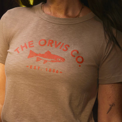 Orvis Affordable - Bromley Slub Graphic Crewneck Tee