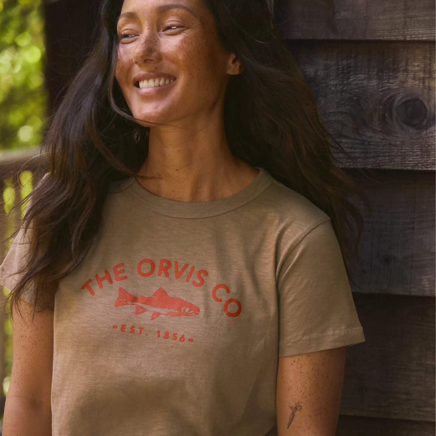 Orvis Affordable - Bromley Slub Graphic Crewneck Tee
