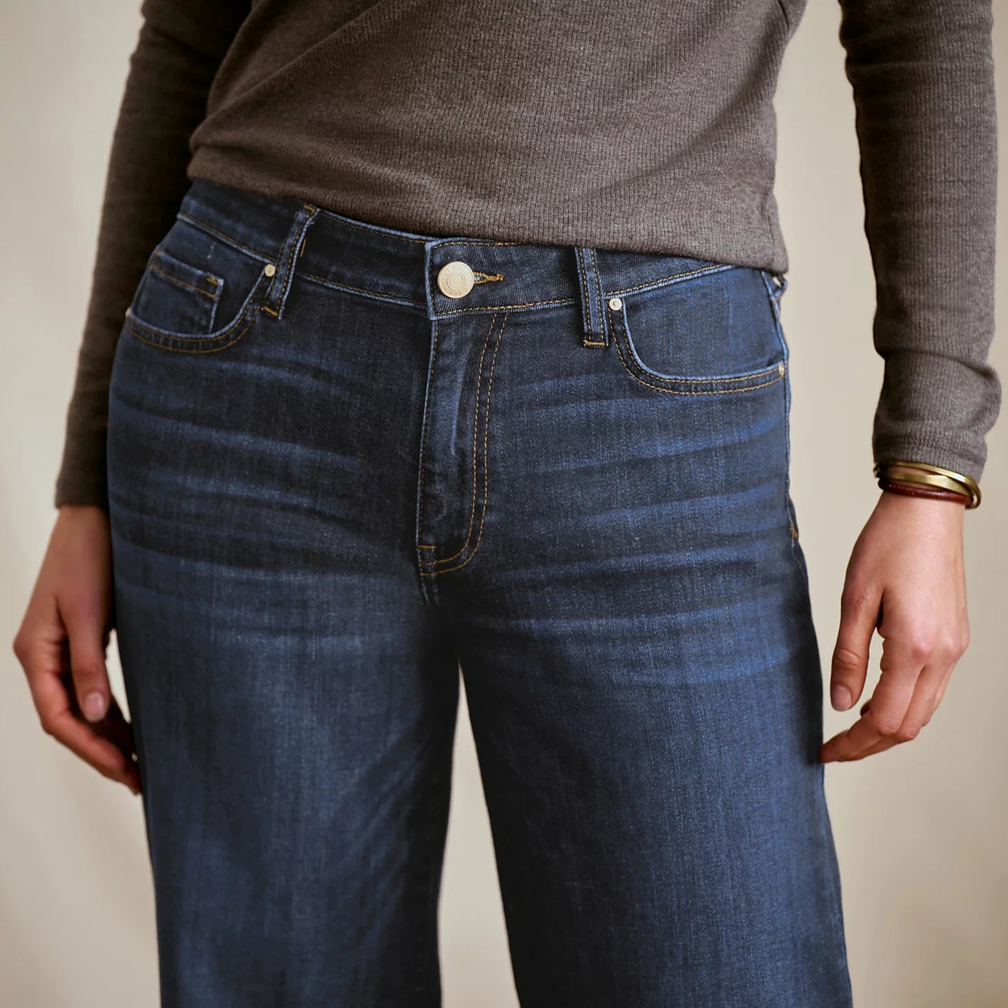Orvis Budget Friendly - Kut from the Kloth® Charlotte Denim Wide-Leg Cropped Jeans