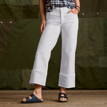 Orvis Budget Friendly - Kut from the Kloth® Charlotte High-Rise Wide-Leg Cuffed Jeans