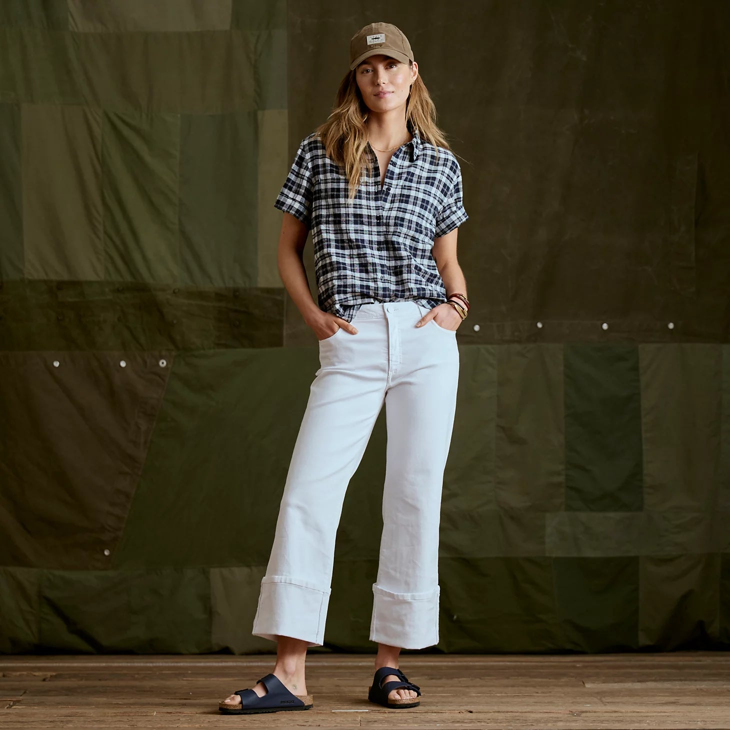 Orvis Budget Friendly - Kut from the Kloth® Charlotte High-Rise Wide-Leg Cuffed Jeans