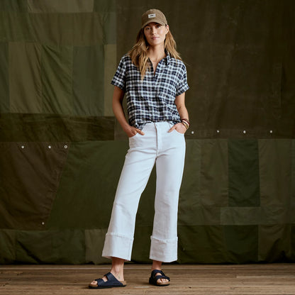 Orvis Budget Friendly - Kut from the Kloth® Charlotte High-Rise Wide-Leg Cuffed Jeans