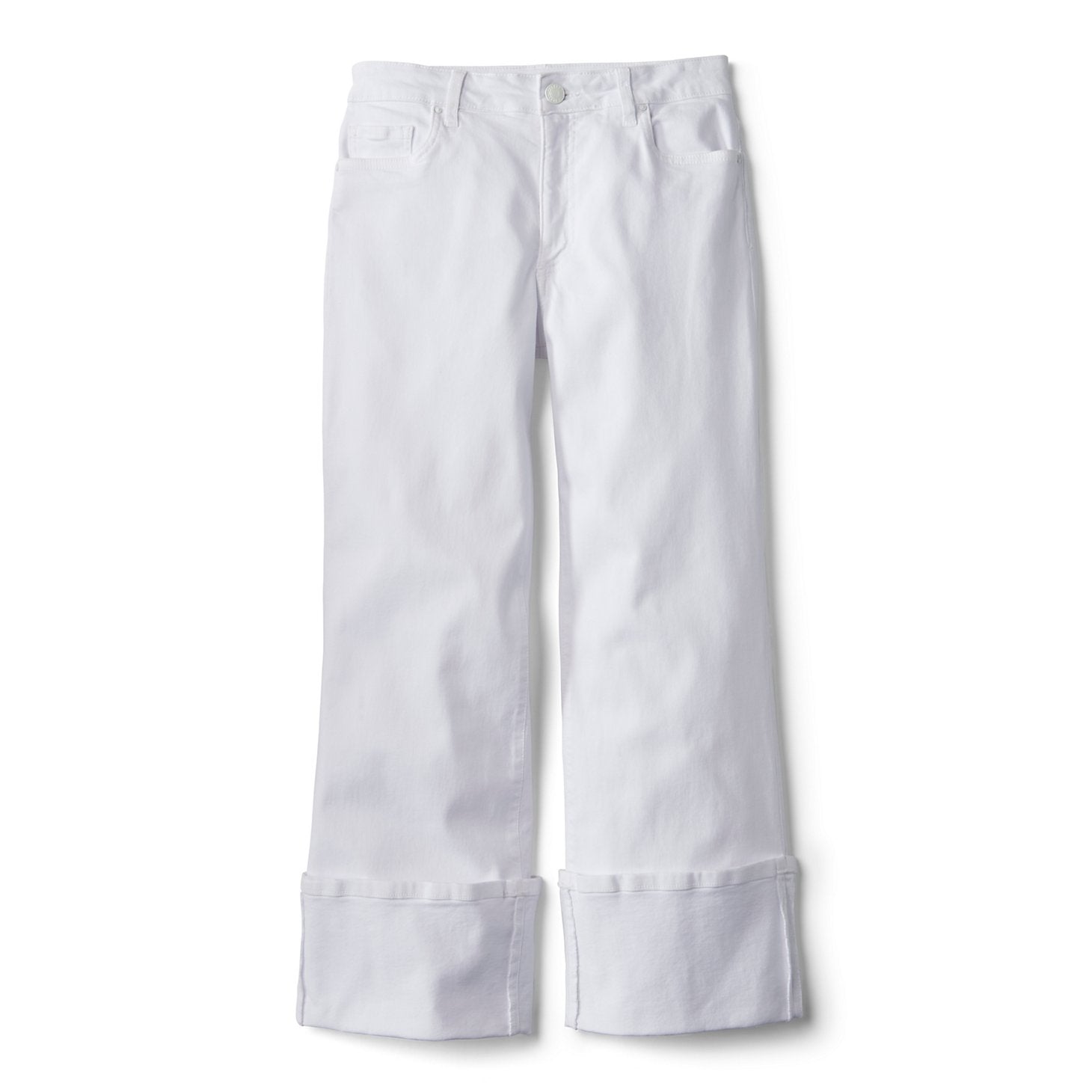 Orvis Budget Friendly - Kut from the Kloth® Charlotte High-Rise Wide-Leg Cuffed Jeans